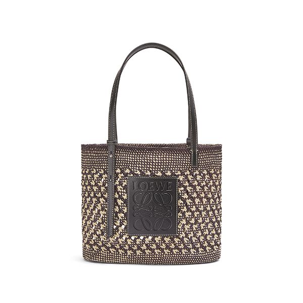 【 ロエベ 】スクエア バスケットバッグ コピー スモール A223099X06